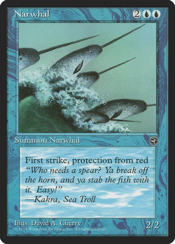 Magic: The Gathering MTG Single Narwhal [Homelands]
