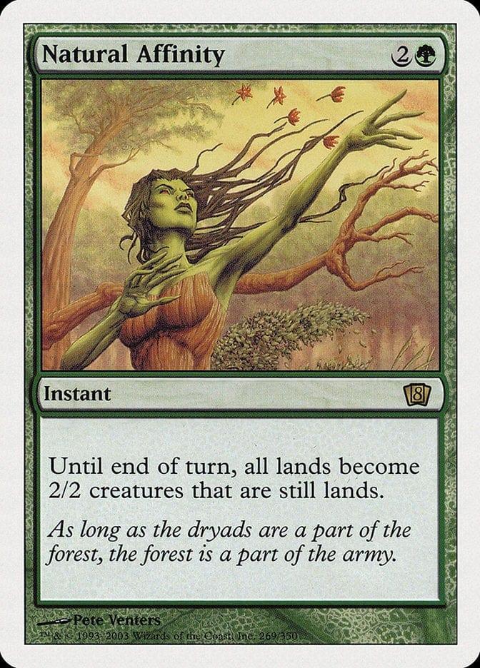 Magic: The Gathering MTG Single Natural Affinity [Eighth Edition]