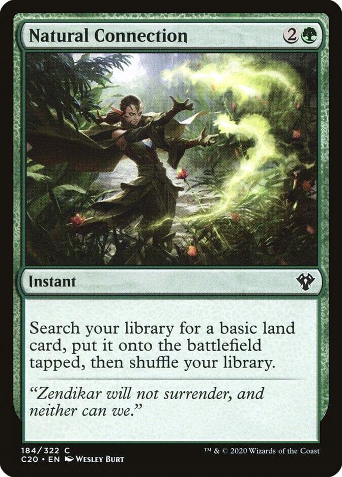 Magic: The Gathering MTG Single Natural Connection [Commander 2020]