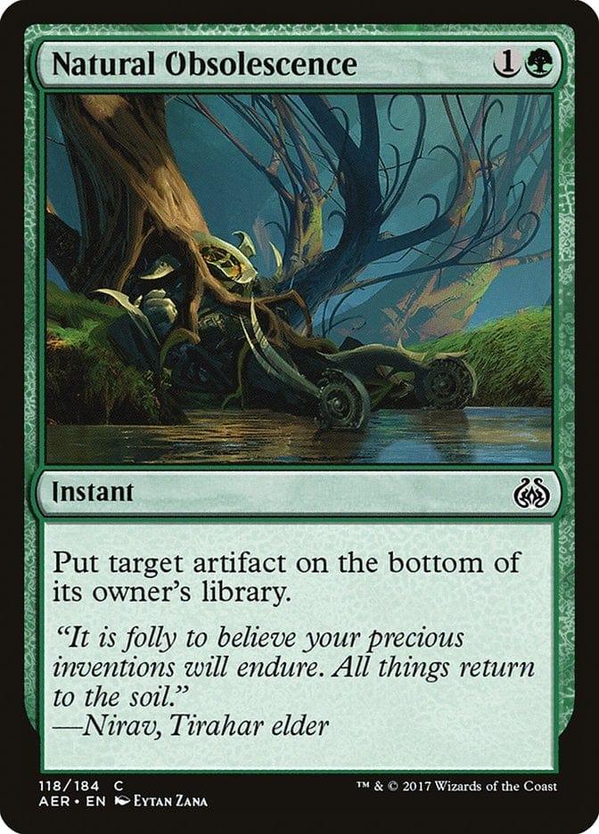 Magic: The Gathering MTG Single Natural Obsolescence [Aether Revolt]