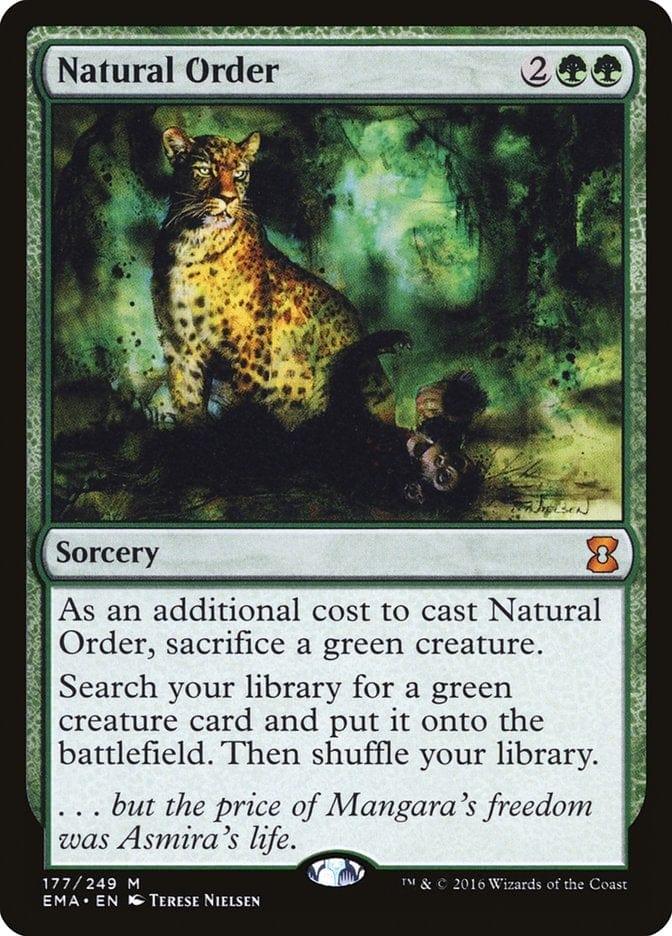 Magic: The Gathering MTG Single Natural Order [Eternal Masters]