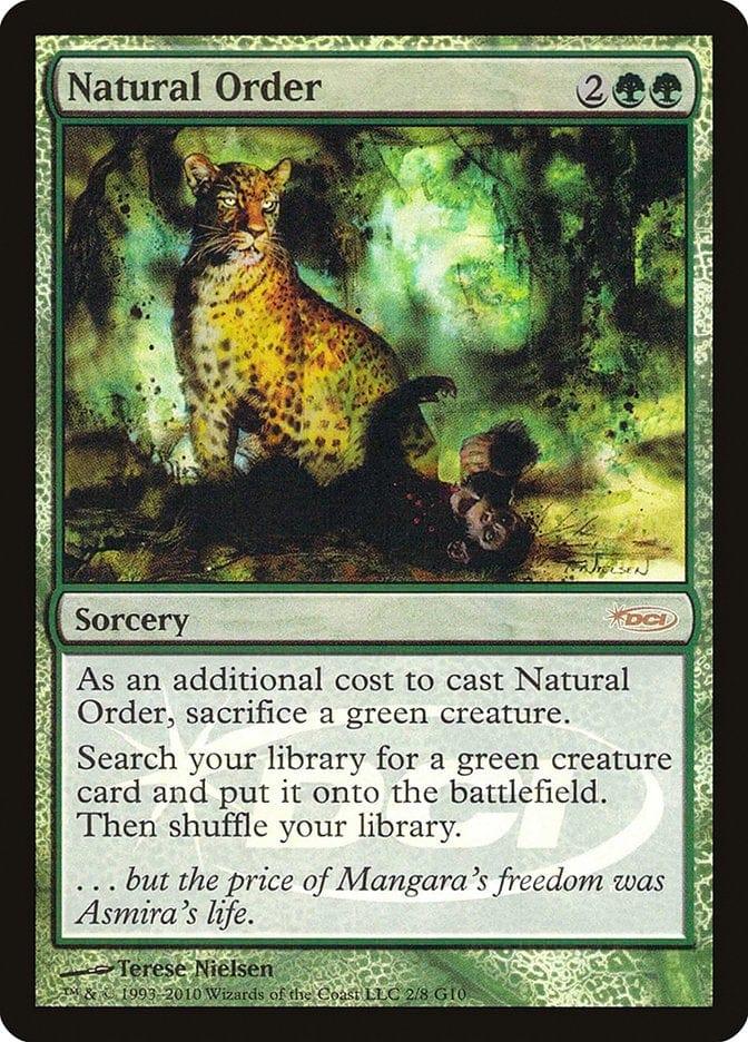 Magic: The Gathering MTG Single Natural Order [Judge Gift Cards 2010]