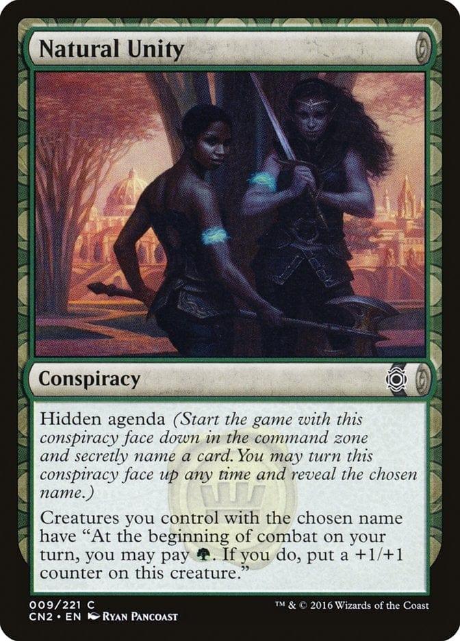 Magic: The Gathering MTG Single Natural Unity [Conspiracy: Take the Crown]