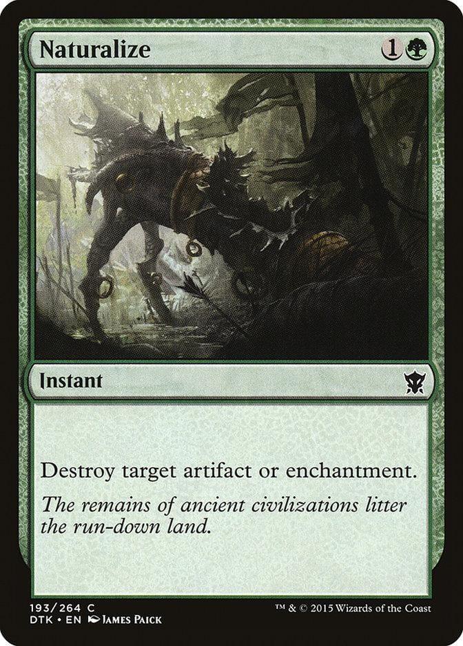 Magic: The Gathering MTG Single Naturalize [Dragons of Tarkir]