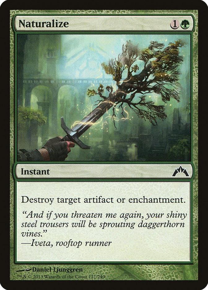 Magic: The Gathering MTG Single Naturalize [Gatecrash]