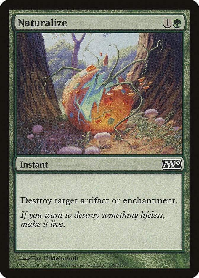 Magic: The Gathering MTG Single Naturalize [Magic 2010]