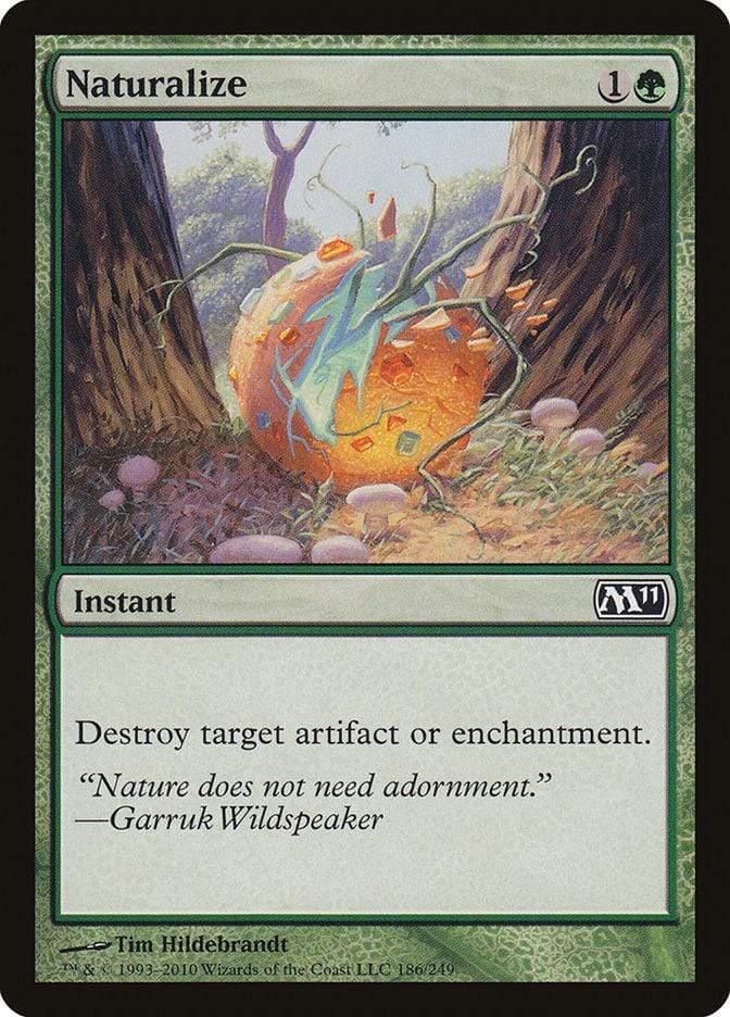 Magic: The Gathering MTG Single Naturalize [Magic 2011]