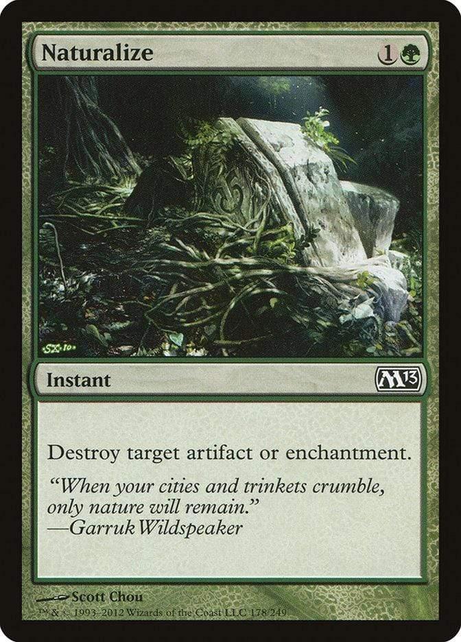 Magic: The Gathering MTG Single Naturalize [Magic 2013]