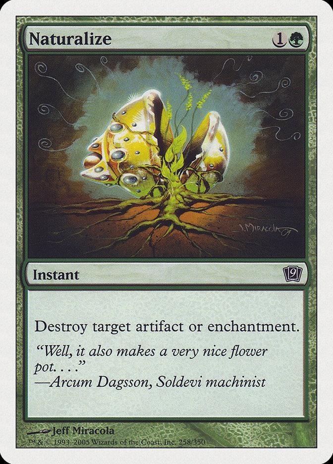 Magic: The Gathering MTG Single Naturalize [Ninth Edition]