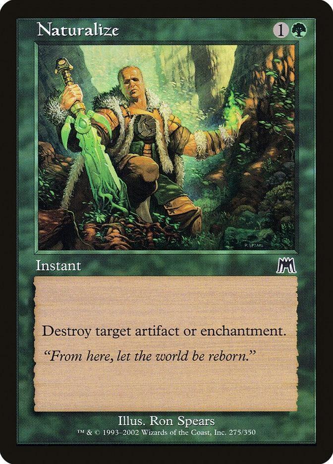 Magic: The Gathering MTG Single Naturalize [Onslaught]