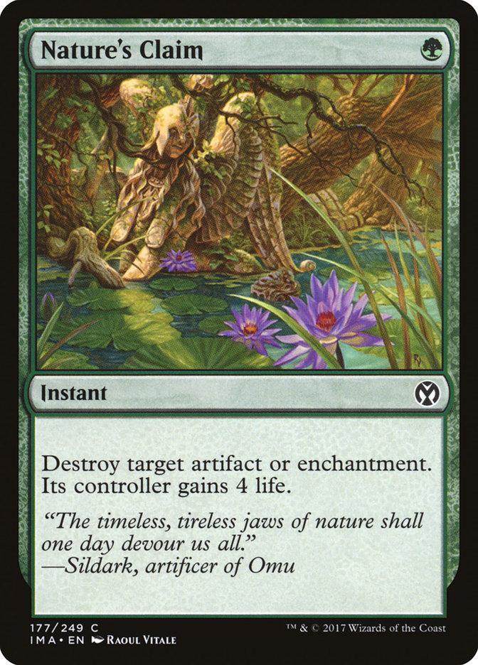 Magic: The Gathering MTG Single Nature's Claim [Iconic Masters]