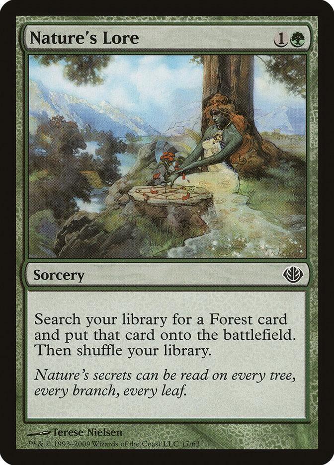 Magic: The Gathering MTG Single Nature's Lore [Duel Decks: Garruk vs. Liliana]
