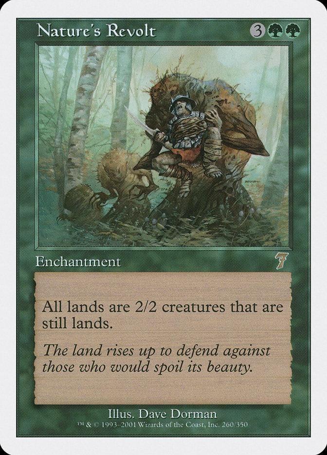 Magic: The Gathering MTG Single Nature's Revolt [Seventh Edition]