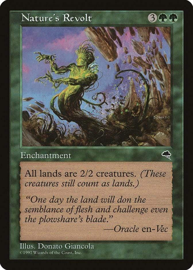 Magic: The Gathering MTG Single Nature's Revolt [Tempest]