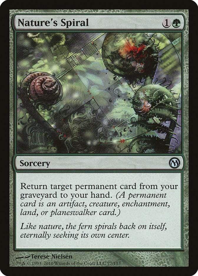 Magic: The Gathering MTG Single Nature's Spiral [Duels of the Planeswalkers]