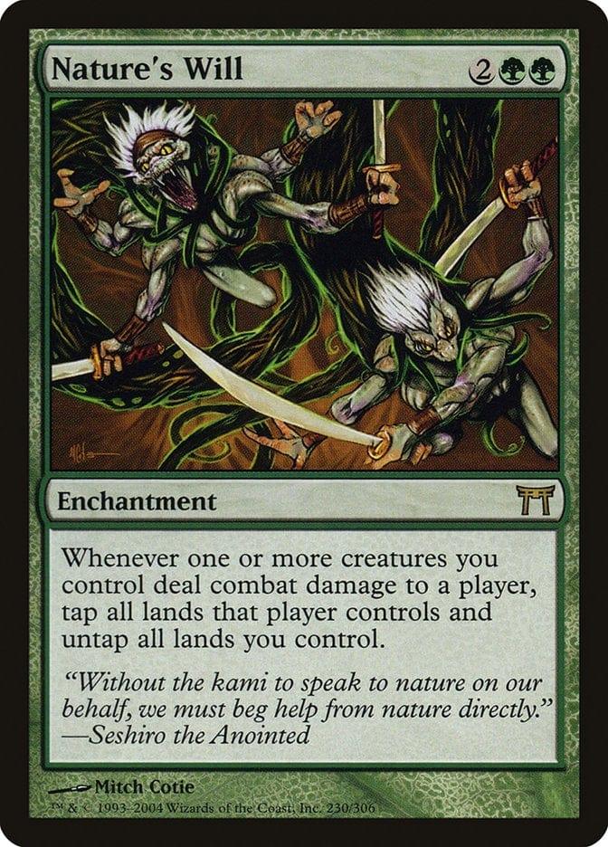 Magic: The Gathering MTG Single Nature's Will [Champions of Kamigawa]