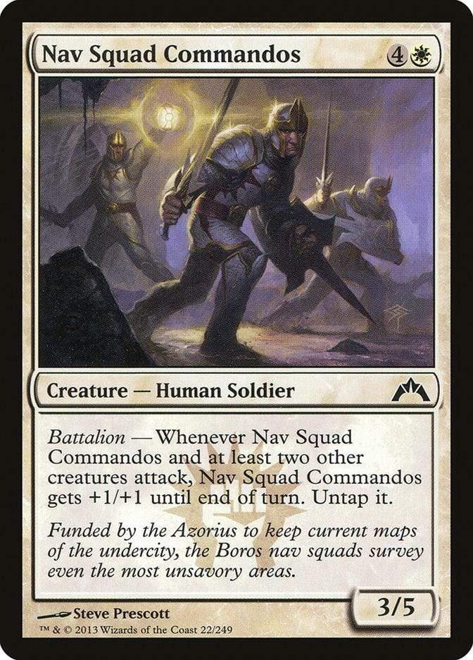 Magic: The Gathering MTG Single Nav Squad Commandos [Gatecrash]