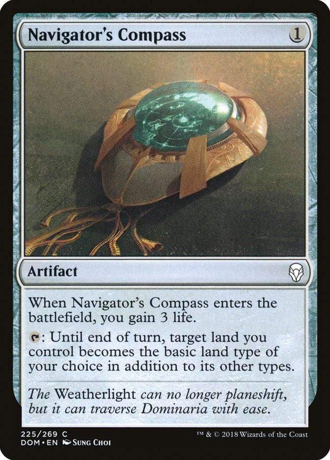 Magic: The Gathering MTG Single Navigator's Compass [Dominaria]