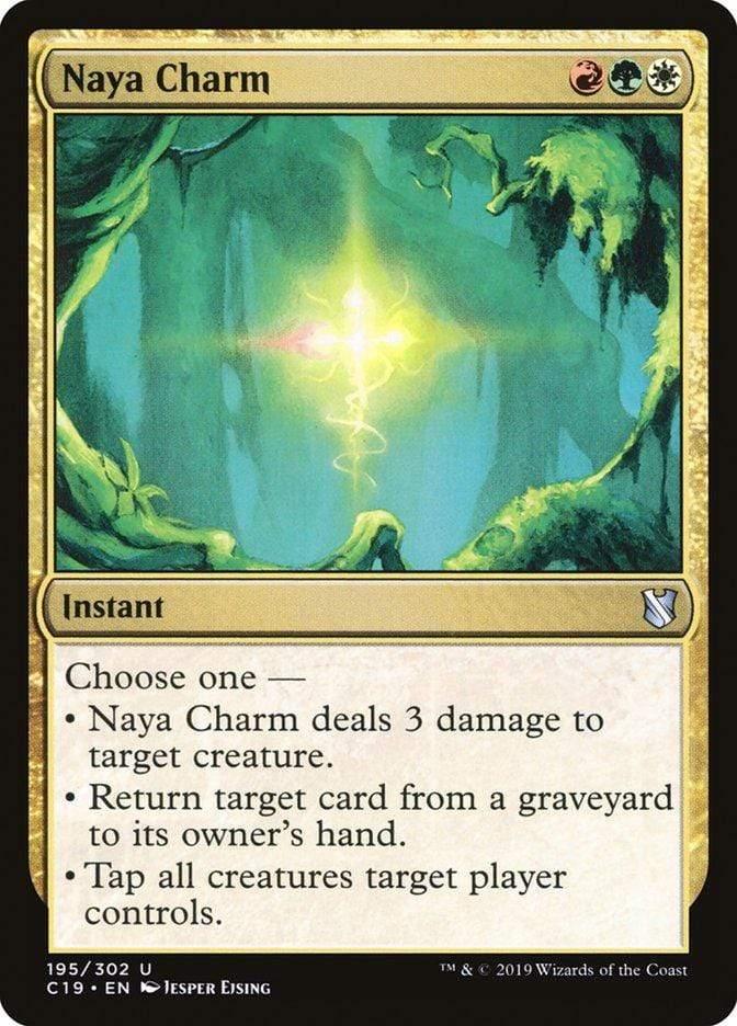 Magic: The Gathering MTG Single Naya Charm [Commander 2019]