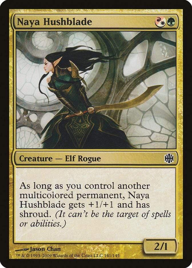 Magic: The Gathering MTG Single Naya Hushblade [Alara Reborn]