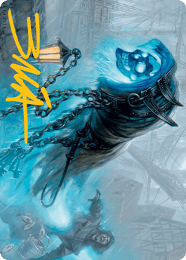 Magic: The Gathering MTG Single Nebelgast Intruder Art Card (Gold-Stamped Signature) [Innistrad: Midnight Hunt Art Series]