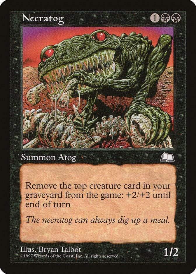 Magic: The Gathering MTG Single Necratog [Weatherlight]