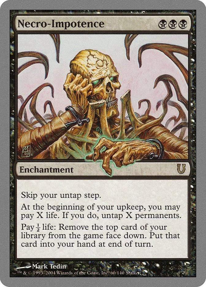 Magic: The Gathering MTG Single Necro-Impotence [Unhinged]