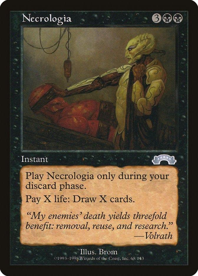 Magic: The Gathering MTG Single Necrologia [Exodus]