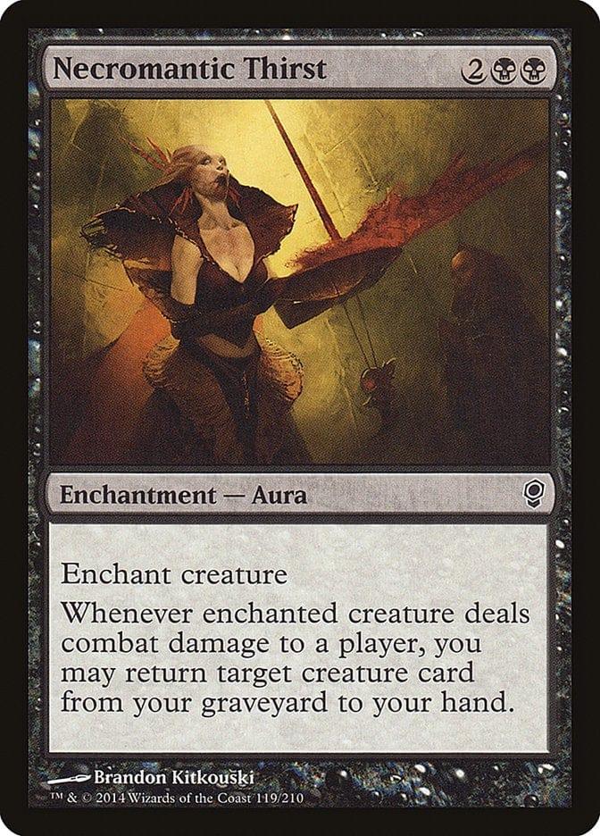 Magic: The Gathering MTG Single Necromantic Thirst [Conspiracy]