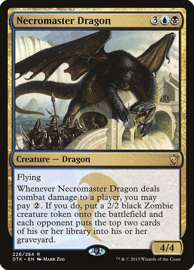 Magic: The Gathering MTG Single Necromaster Dragon [Dragons of Tarkir]