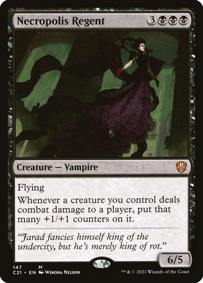 Magic: The Gathering MTG Single Necropolis Regent [Commander 2021]