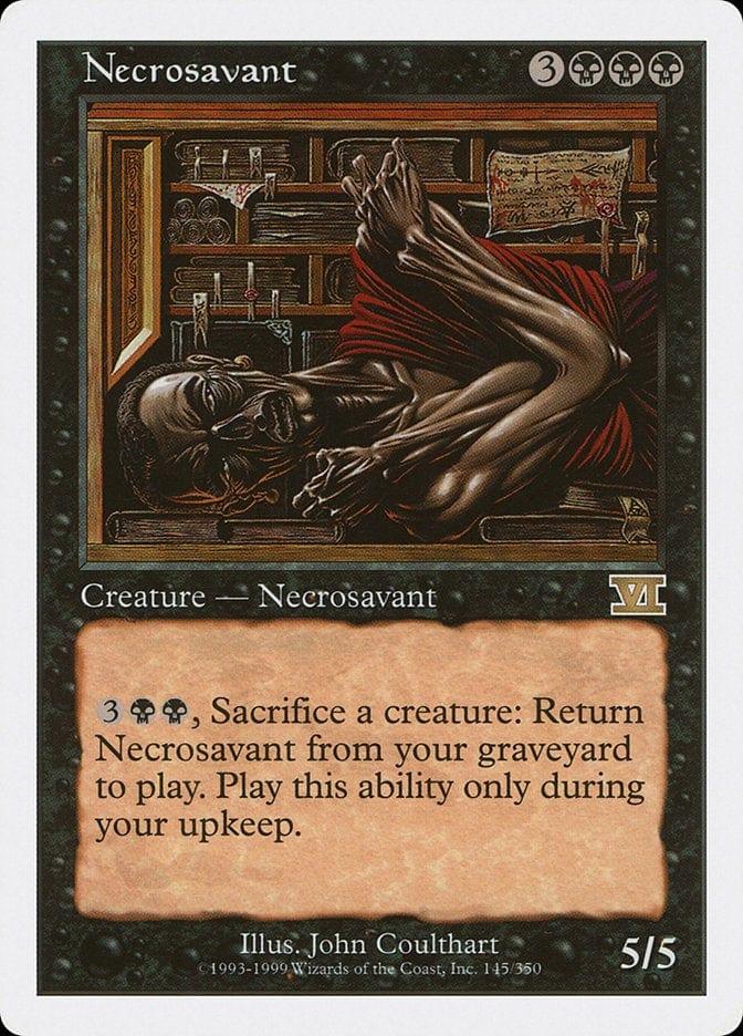 Magic: The Gathering MTG Single Necrosavant [Classic Sixth Edition]