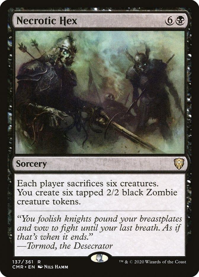 Magic: The Gathering MTG Single Necrotic Hex [Commander Legends]
