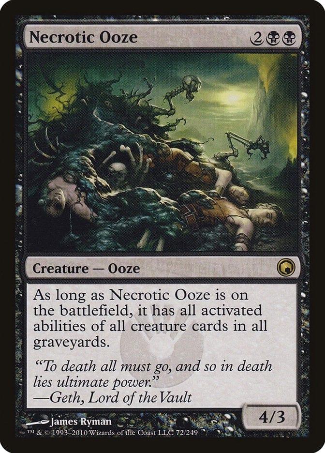 Magic: The Gathering MTG Single Necrotic Ooze [Scars of Mirrodin]