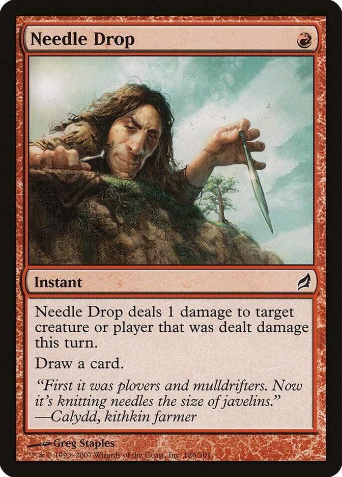 Magic: The Gathering MTG Single Needle Drop [Lorwyn]