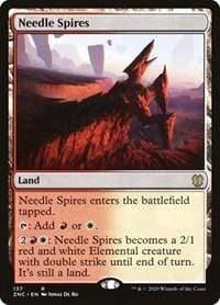 Magic: The Gathering MTG Single Needle Spires [Zendikar Rising Commander]