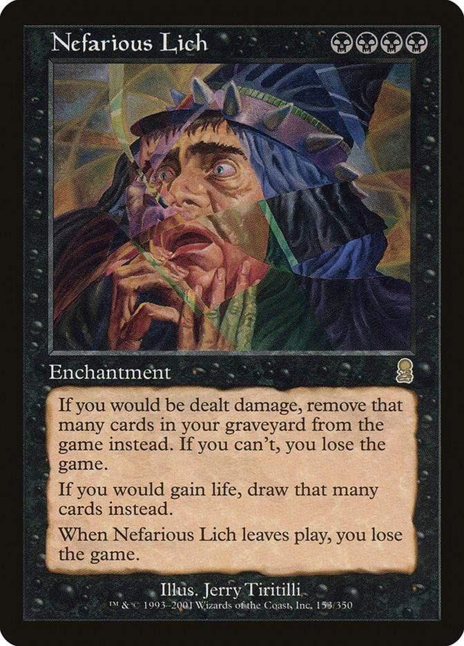Magic: The Gathering MTG Single Nefarious Lich [Odyssey]