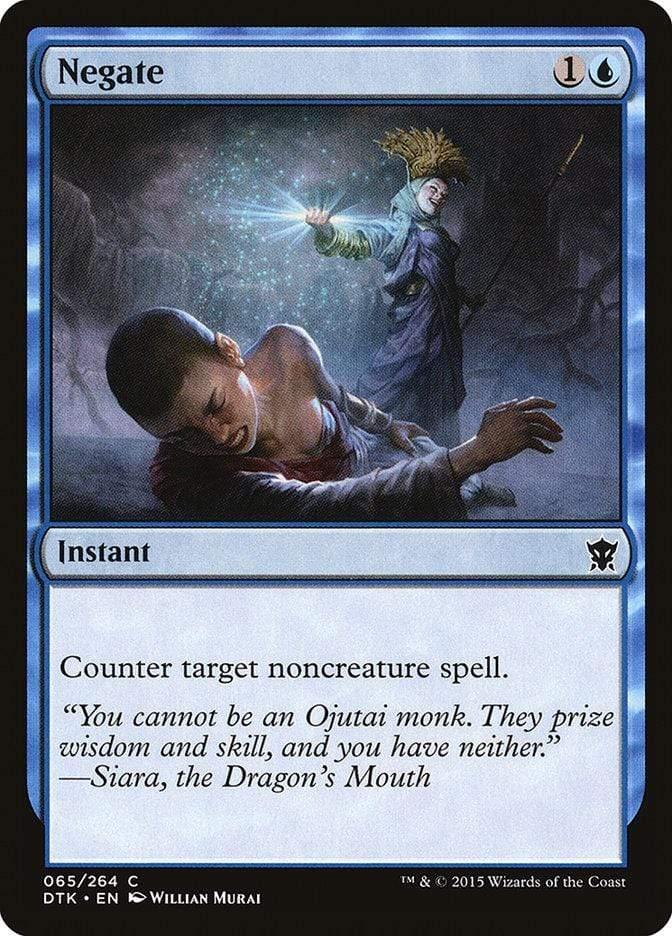 Magic: The Gathering MTG Single Negate [Dragons of Tarkir]