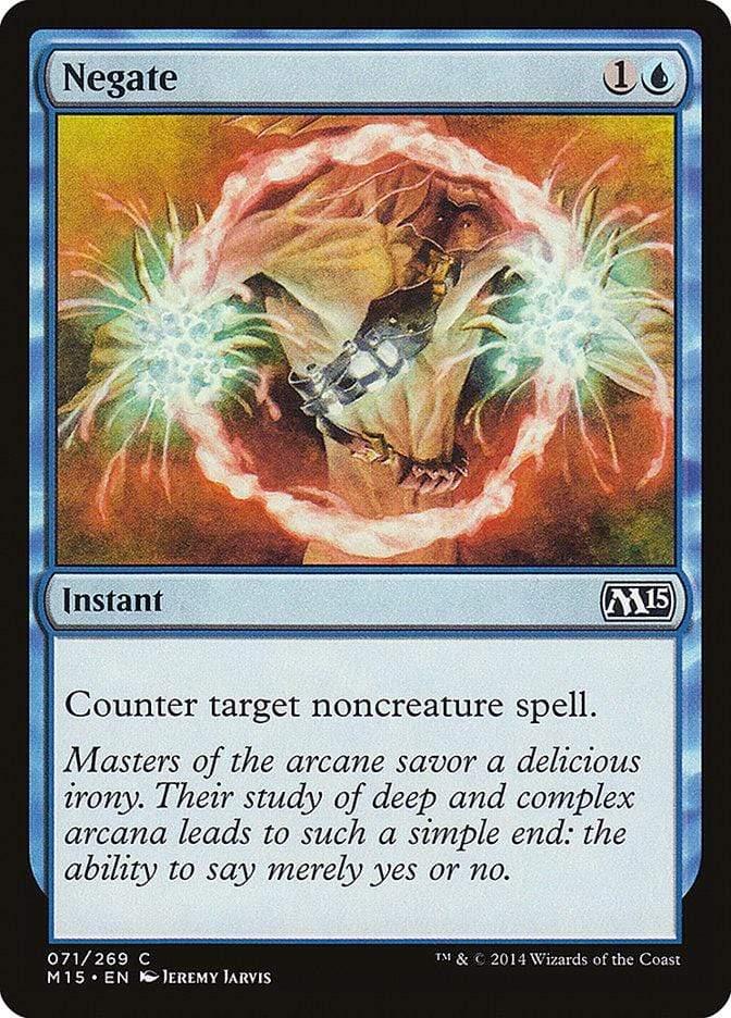 Magic: The Gathering MTG Single Negate [Magic 2015]