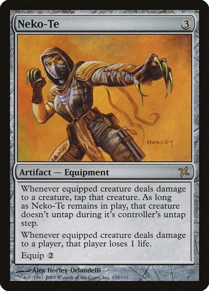 Magic: The Gathering MTG Single Neko-Te [Betrayers of Kamigawa]