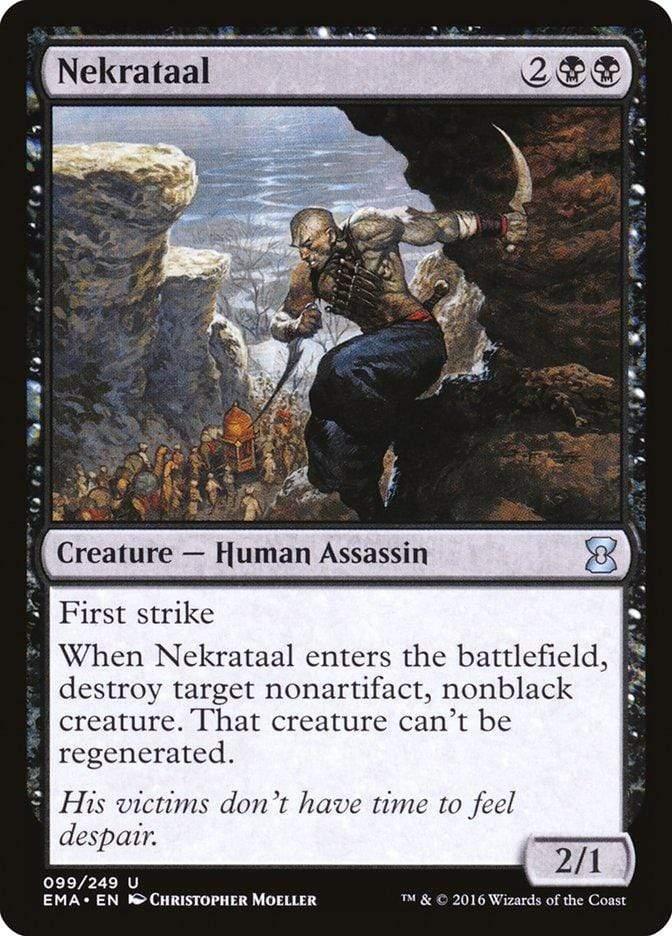 Magic: The Gathering MTG Single Nekrataal [Eternal Masters]