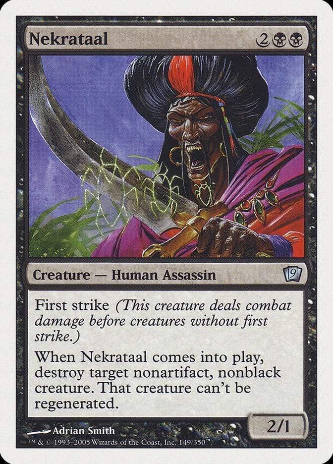 Magic: The Gathering MTG Single Nekrataal [Ninth Edition]
