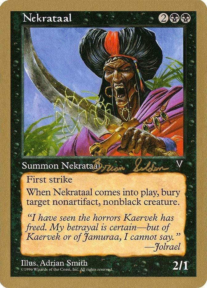Magic: The Gathering MTG Single Nekrataal [World Championship Decks 1998]