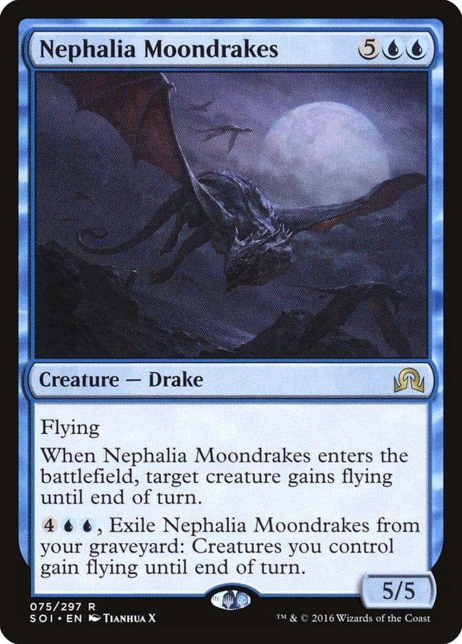 Magic: The Gathering MTG Single Nephalia Moondrakes [Shadows over Innistrad]