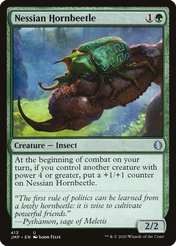 Magic: The Gathering MTG Single Nessian Hornbeetle [Jumpstart]
