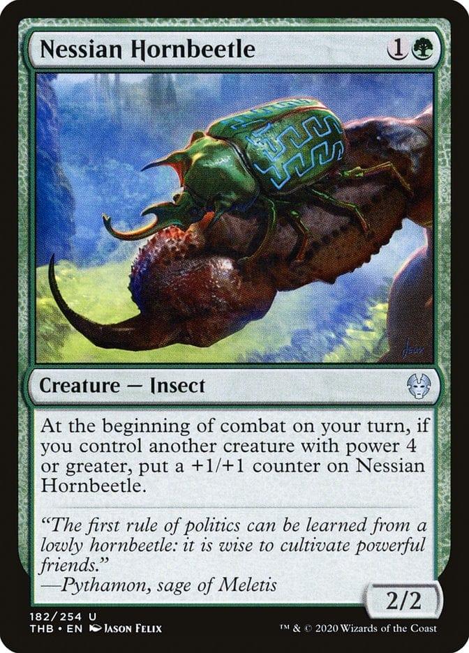 Magic: The Gathering MTG Single Nessian Hornbeetle [Theros Beyond Death]