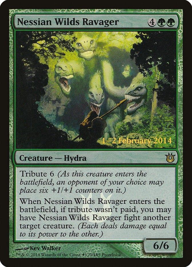 Magic: The Gathering MTG Single Nessian Wilds Ravager  [Born of the Gods Prerelease Promos]