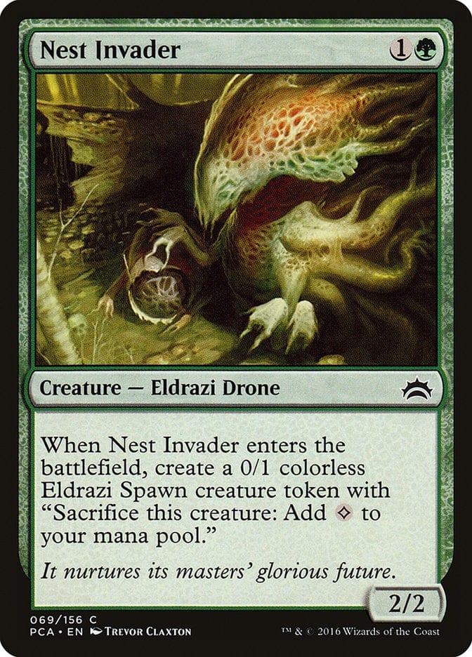 Magic: The Gathering MTG Single Nest Invader [Planechase Anthology]