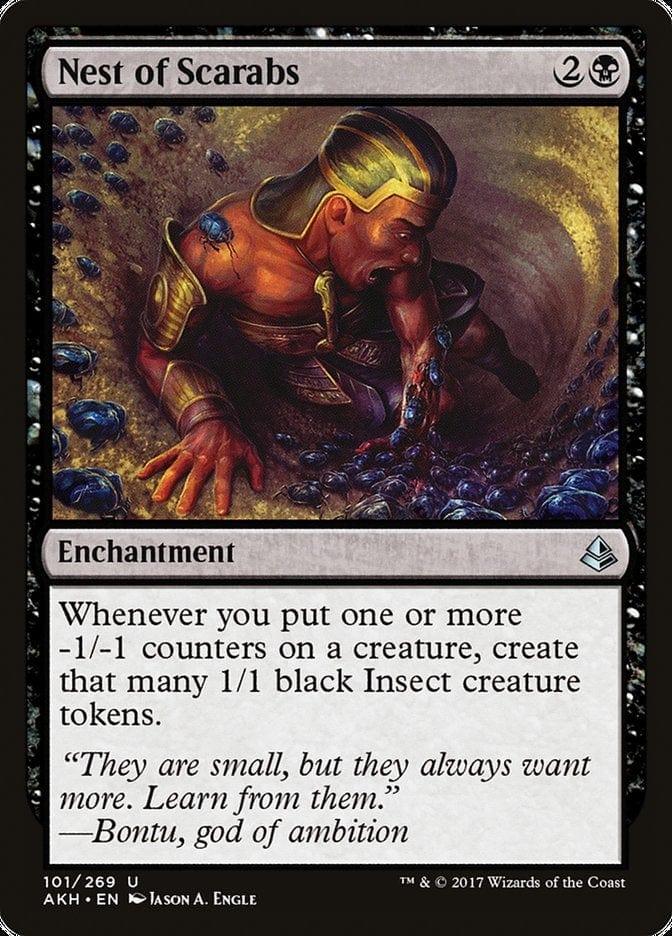 Magic: The Gathering MTG Single Nest of Scarabs [Amonkhet]