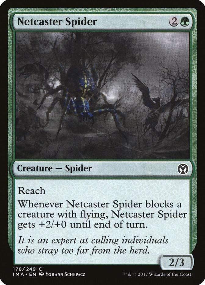 Magic: The Gathering MTG Single Netcaster Spider [Iconic Masters]